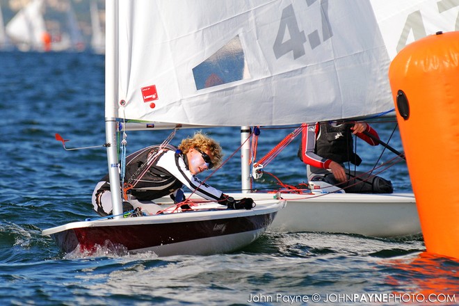 Curacao’s Just Van Aanholt wins Laser 4.7. 2009 Orange Bowl International Youth Regatta  © John Payne http://www.johnpaynephoto.com